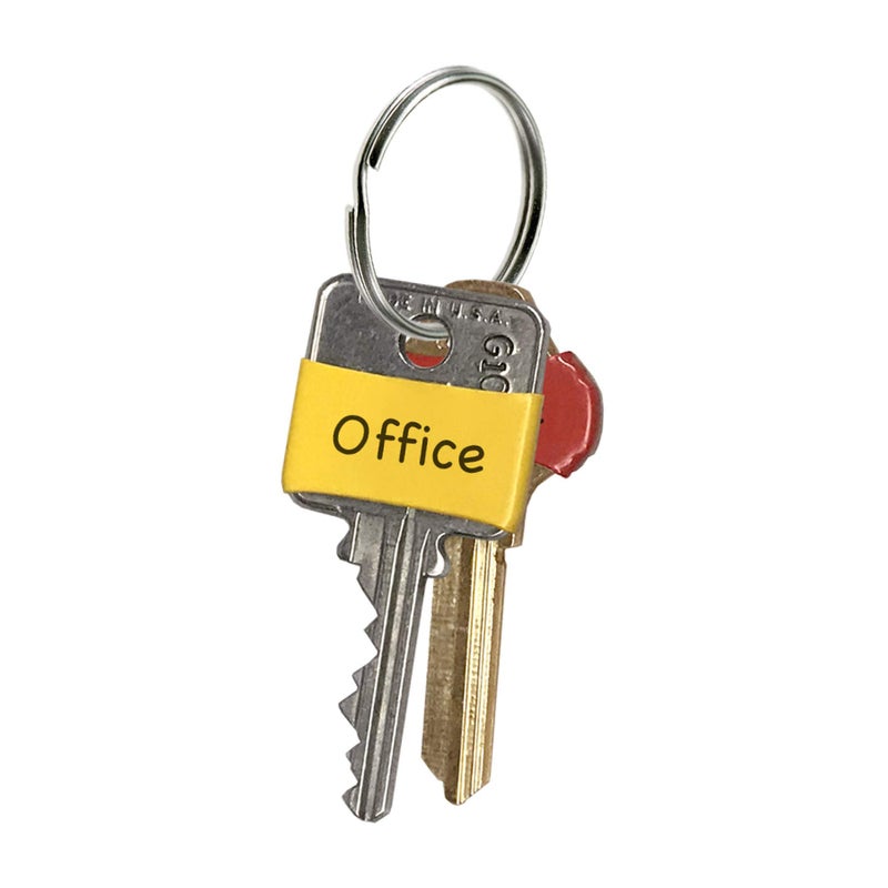 Lucky Line Colorful Key Bands - Key Identifiers Medium, 8 Pack (17108) - Image 3